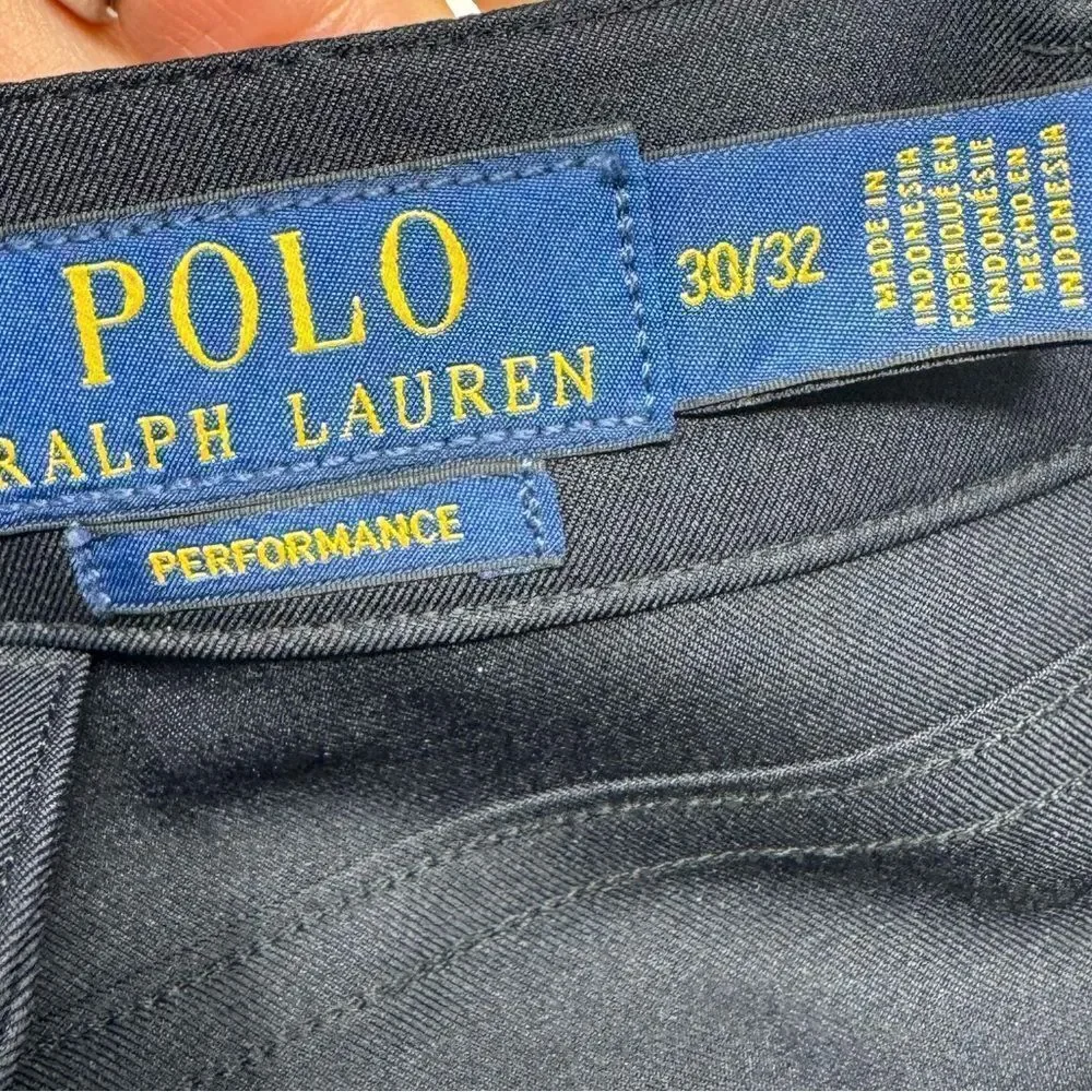 Polo Ralph Lauren Slim Fit Performance Twill Pants 30x32 navy